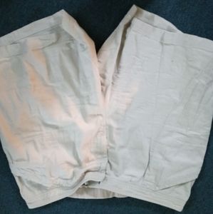 Denim&Co Plus Shorts Size 3x